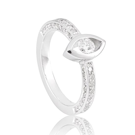 Hersteller-Originalaufnahme: RING - BRILL. 0,736 Ct. N/p1; abgebildete Ausführung 41850040-34-10-6-0-48