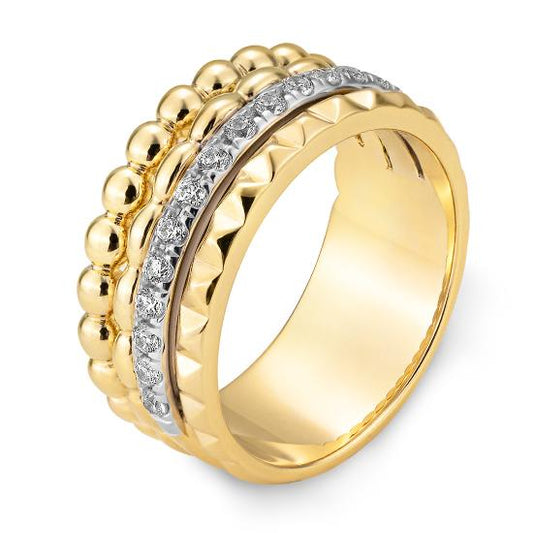 Hersteller-Originalaufnahme: RING - BRILL. 0,34 Ct. H/si; abgebildete Ausführung 41061730-22-10-1-0-48