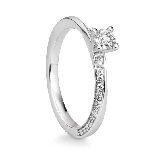 Hersteller-Originalaufnahme: RING - BRILL. 0,343 Ct. H/si; abgebildete Ausführung 41057420-24-10-1-0-48