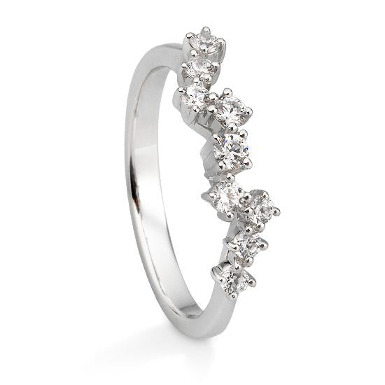 Hersteller-Originalaufnahme: RING - BRILL. 0,355 Ct. H/si; abgebildete Ausführung 41060910-24-10-1-0-48