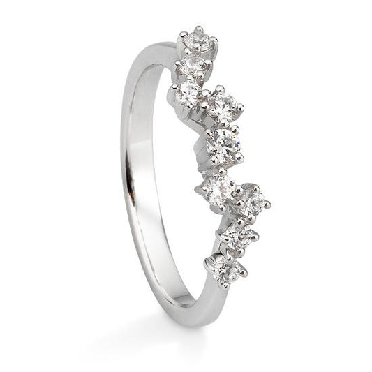 Hersteller-Originalaufnahme: RING - BRILL. 0,355 Ct. H/si; abgebildete Ausführung 41060910-24-10-1-0-48