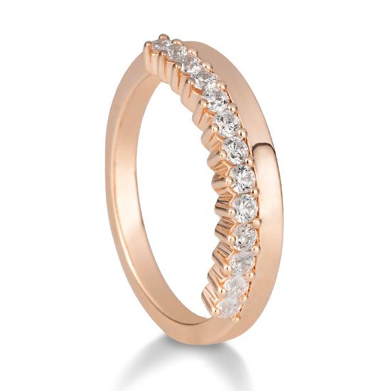 Hersteller-Originalaufnahme: RING - BRILL. 0,455 Ct. H/si; abgebildete Ausführung 41060220-25-10-1-0-48