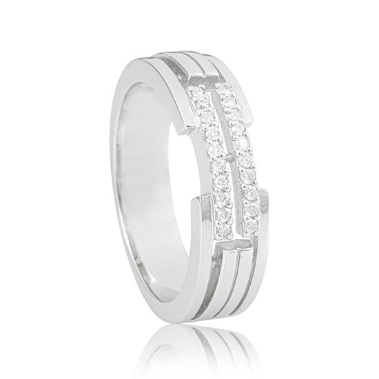 Hersteller-Originalaufnahme: RING - BRILL. 0,15 Ct. H/si; abgebildete Ausführung 41040910-24-10-1-0-48