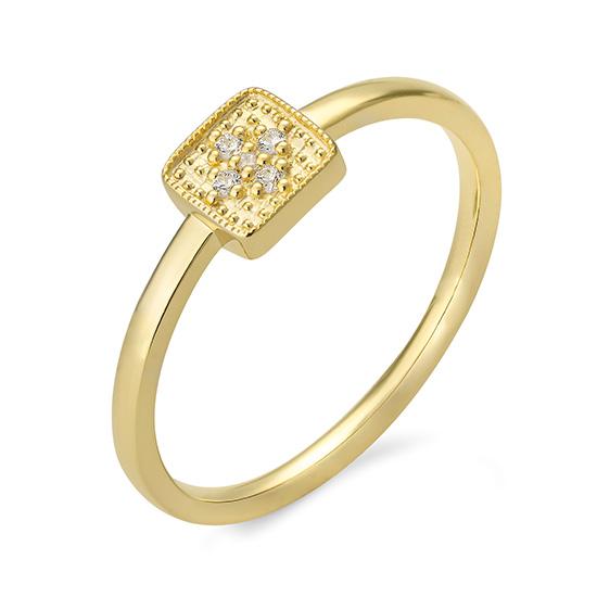 Hersteller-Originalaufnahme: RING - BRILL. 0,035 Ct. H/si; abgebildete Ausführung 41064030-21-10-1-0-48