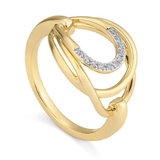 Hersteller-Originalaufnahme: RING - BRILL. 0,072 Ct. H/si; abgebildete Ausführung 41062010-20-10-1-0-48
