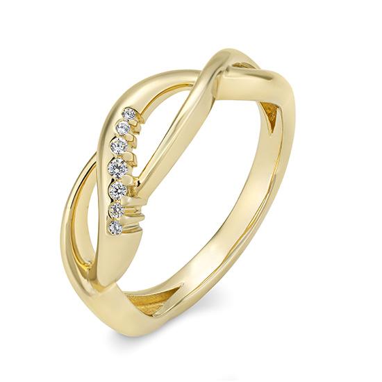 Hersteller-Originalaufnahme: RING - BRILL. 0,059 Ct. H/si; abgebildete Ausführung 41064710-21-10-1-0-48