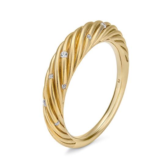 Hersteller-Originalaufnahme: RING - BRILL. 0,082 Ct. H/si; abgebildete Ausführung 41065090-21-10-1-0-48