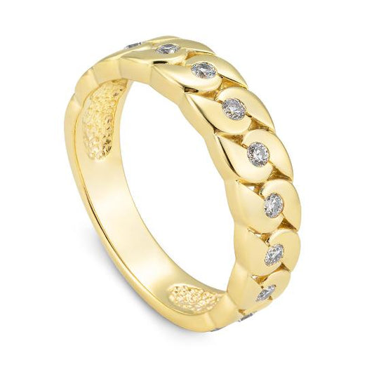 Hersteller-Originalaufnahme: RING - BRILL. 0,25 Ct. H/si; abgebildete Ausführung 41062140-21-10-1-0-48