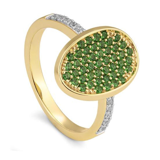 Hersteller-Originalaufnahme: RING - TSAVORITE/Brill. 0,118 Ct. H/si; abgebildete Ausführung 41062170-20-183-1-0-48