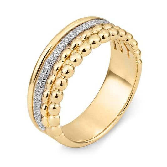 Hersteller-Originalaufnahme: RING - BRILL. 0,188 Ct. H/si; abgebildete Ausführung 41061750-22-10-1-0-48
