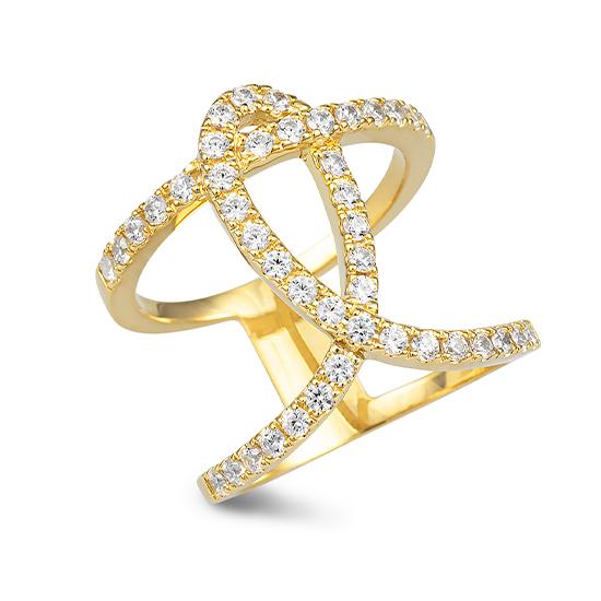 Hersteller-Originalaufnahme: RING - BRILL. 0,989 Ct. H/si; abgebildete Ausführung 41059680-21-10-1-0-48