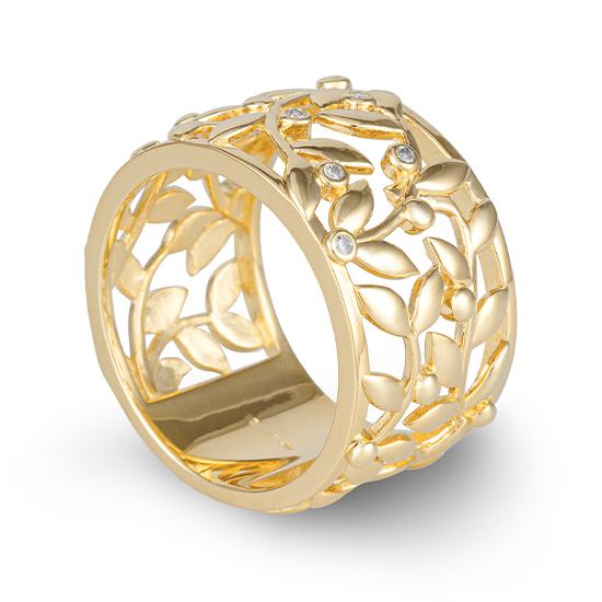 Hersteller-Originalaufnahme: RING - BRILL. 0,045 Ct. H/si; abgebildete Ausführung 41059080-21-10-1-0-48