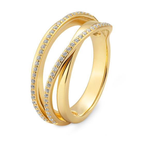 Hersteller-Originalaufnahme: RING - BRILL. 0,319 Ct. H/si; abgebildete Ausführung 41061690-21-10-1-0-48