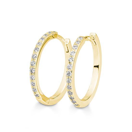 Creolen - BRILL. 0,26 Ct. H/si