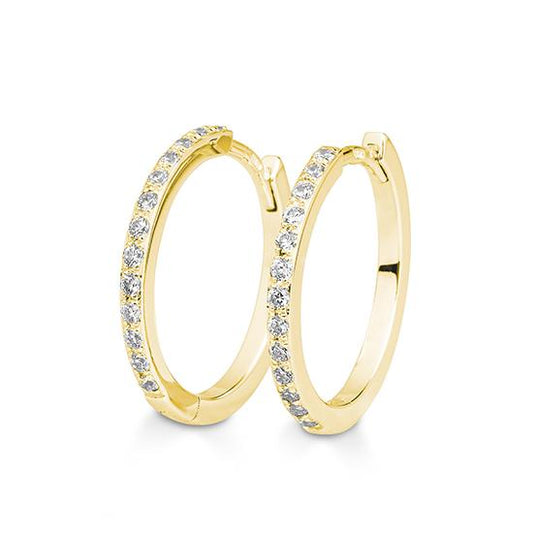 Creolen - BRILL. 0,26 Ct. H/si