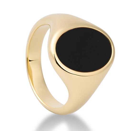 Herrenring 42033990 – Beispielausführung: Gelbgold 375/- Gold