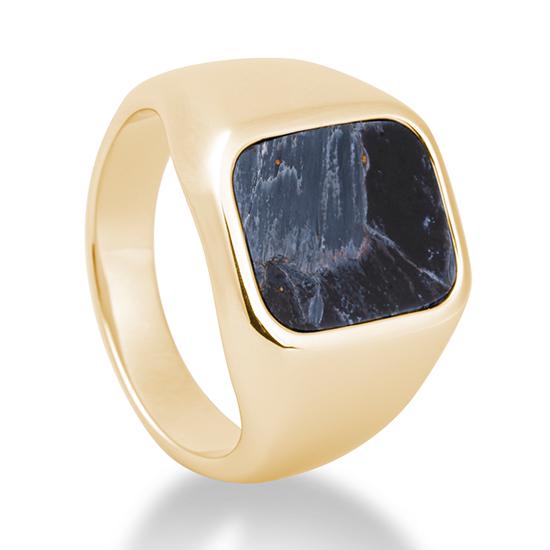 Herrenring 42034010 – Beispielausführung: Gelbgold 375/- Gold