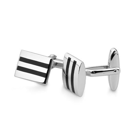 Manschettenknöpfe 84000490 – Beispielausführung: Weißgold 585/- Gold