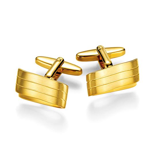 Manschettenknöpfe 84000720 – Beispielausführung: Gelbgold 375/- Gold